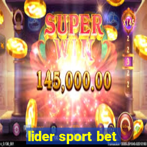 lider sport bet